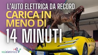 Abbiamo TESTATO l’AUTO ELETTRICA che si RICARICA in 14 MINUTI: e i DINOSAURI MUTI 🤫😛