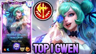 WILD RIFT GWEN - TOP 1 GWEN GAMEPLAY - MASTER RANKED