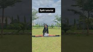 Split tutorial🩷 #flexibility #youtubeshorts #contortionist #split