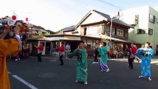 ２１８３鴨川市江見の祭：神明町の踊りと屋台。こんな町に住みたいね。asd Movie emi58165