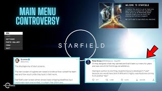 Bethesda Developer Responds to Starfield Main Menu Controversy