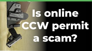 Is Getting a Concealed Carry License Online a Scam?