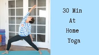YOGA FOR STRENGTH & FLEXIBILITY ROUTINE | AT HOME | 30 Minute with Ursula