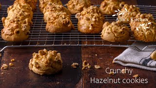 Crunchy Hazelnut cookies recipe. Very tasty and better then any cookie from the supermarket.