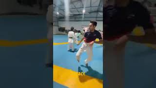 Can you count number of kicks applied? #taekwondo #kicks #trainforexcellence #peacetaekwondoacademy