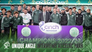 Celtic TV Exclusive | The Back to Back Champions give their Reactions from Paradise!
