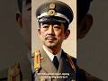 Hirohito seorang kaisar jepang pada perang dunia ke II #shorts