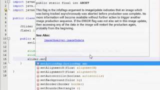 Java GUI Tutorial 20 JSlider