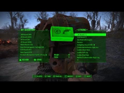 Companion Stealing The Loot! - Fallout 4 - YouTube