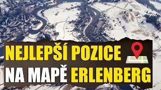 Nejlepší pozice na mapě Erlenberg | World of Tanks