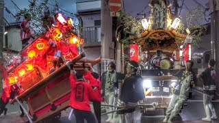 2019.10.19 守口市 津嶋部神社 秋祭り 金田南・梶町 だんじり