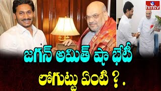 అమిత్ షా , జగన్ భేటీ పై రాజకీయ ప్రాధాన్యత |  Amit Shah And Jagan Meeting | hmtv news