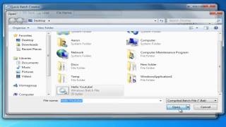 Visual Basic 2010 Batch Creator