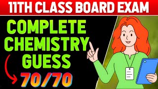 jkbose class 11th chemistry guess paper 2024 🔥 March Session 2024💥Chemistry Most Important Questions