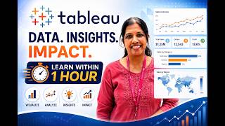 Tableau for Beginners to Advanced 📈 | Full Course with Real Projects in 1 Hour