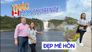 Thác Montmorency Hùng Vỹ Đẹp Không Ngờ Giữa Gần Trung Tâm Quebec City | Đến Mỹ Cùng Mai