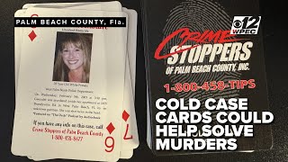 Crime Stoppers turns cold cases into playing cards to spark new leads in Palm Beach County