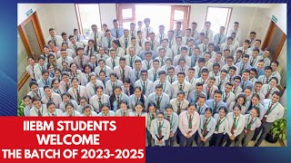 IIEBM Students Welcome The Batch of 2023-2025