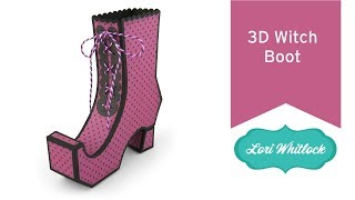 3D Witch Boot