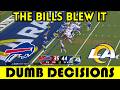 Dumb Decisions: The DUMBEST QB Sneak of the 2024 NFL Season | Bills @ Rams (2024)