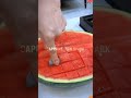 how to cut watermelon 🍉 #watermelon #cutter #cuttingskills #shorts #shortsvideo #youtubeshorts