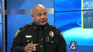 Chief Markle visit KRIS 6 Noon News