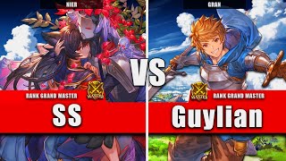 GBVSR ▰ SS (Nier) VS Guylian (Gran) | High Level Gameplay