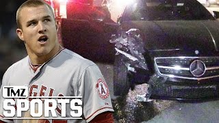 Mike Trout Involved In Bad Car Crash...Escapes Unscathed | TMZ Sports