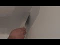 how to spackle mud and tape sheetrock drywall