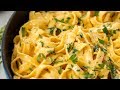 How To Make The Creamiest Fettuccine Alfredo You'll Ever Eat | Delish Insanely Easy