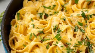 How To Make The Creamiest Fettuccine Alfredo You'll Ever Eat | Delish Insanely E