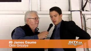 Olds Grizzlys James Gaume on Hockey Talk with Hugh Bodmer