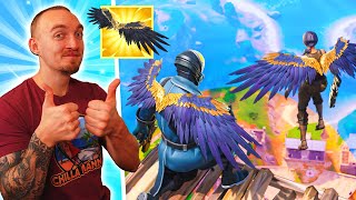 BYGGER SKYBASE MED ICARUS VINGAR I FORTNITE