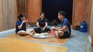 Double the joy: A warm dinner to welcome my daughter home for summer vacation.