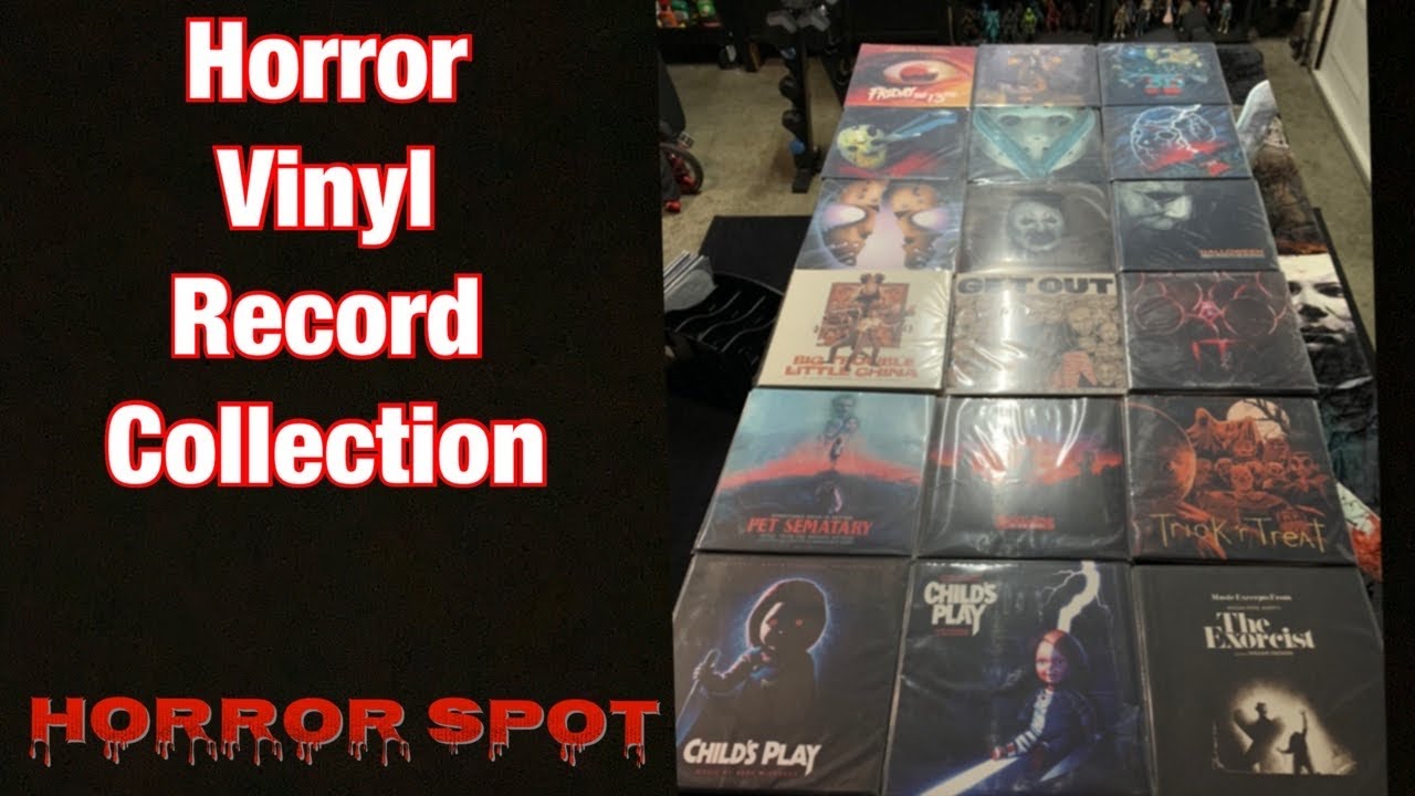 Horror Vinyl Records Collection - YouTube