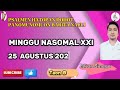 Psalmen Hatopan 25 Agustus 2024, Minggu Nasomal XXI Taon B || Lilian Sinaga