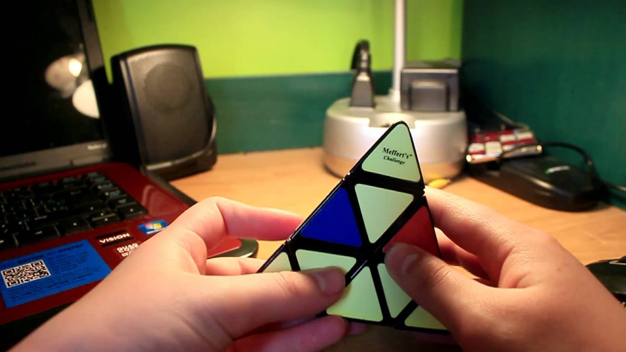 How To Solve A Pyraminx Beginners Hd Youtube