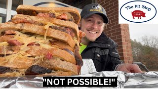 8 YEAR UNDEFEATED SMOKED SANDWICH CHALLENGE! - The Blarney Castle - The Pit Stop (Grand Rapids, MI)