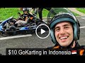 $10 Go-Karting with Indonesian Kid 🇮🇩