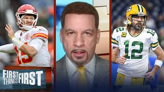 Broussard on which players are under duress ahead of the divisional round | NFL | FIRST THINGS FIRST