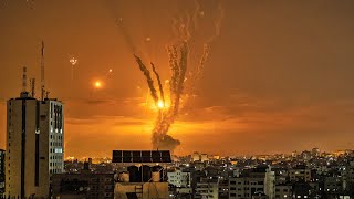 Hamas continues rocket fire as Israel threatens ground attack