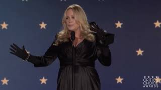 Jennifer Coolidge 2023 Critics Choice Acceptance Speech for Best Supporting Actress in a Drama
