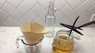 How to Make Vanilla Infused Vodka from andypearsondrinks.com.