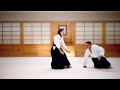 technique d aikido koshi nage sur attaque shomen uchi aikikai de montréal