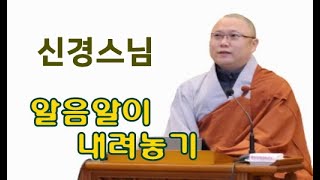 신경스님(2022. 3.27)-알음알이 내려놓기(통도사 일산포교당 여래사 일요가족법회)