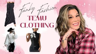 Funky Temu Clothing Haul