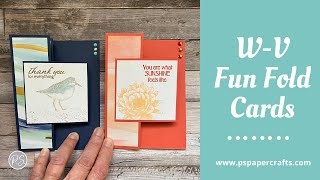 How To Make W-V Fun Fold Cards