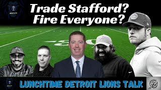 Should The Detroit Lions Trade Matthew Stafford? Is It Time To Fire Bob Quinn and Matt Patricia,?