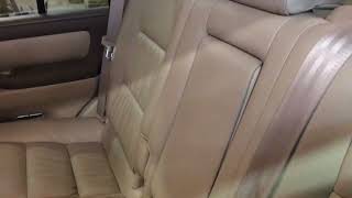 2003 Land Cruiser interior 2nd row