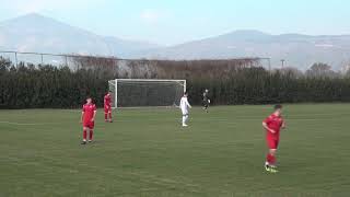 Aggelos Gatzogias No 17 Xanthi U19 Vs Olympiakos U19 1st Half